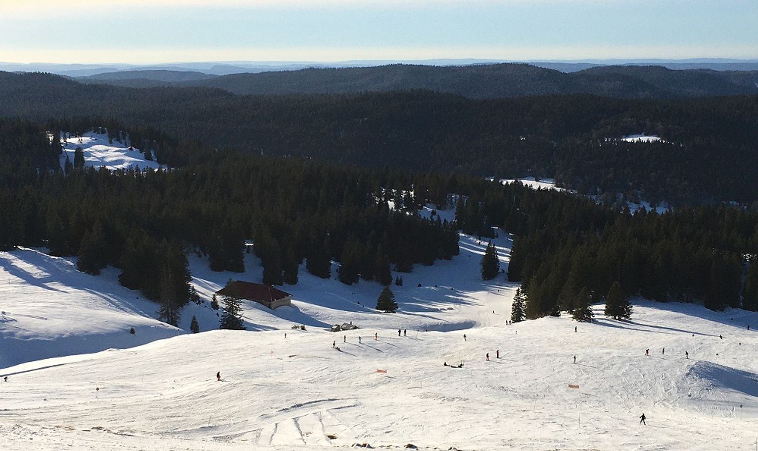 La neige au rendez-vous dans le Jura